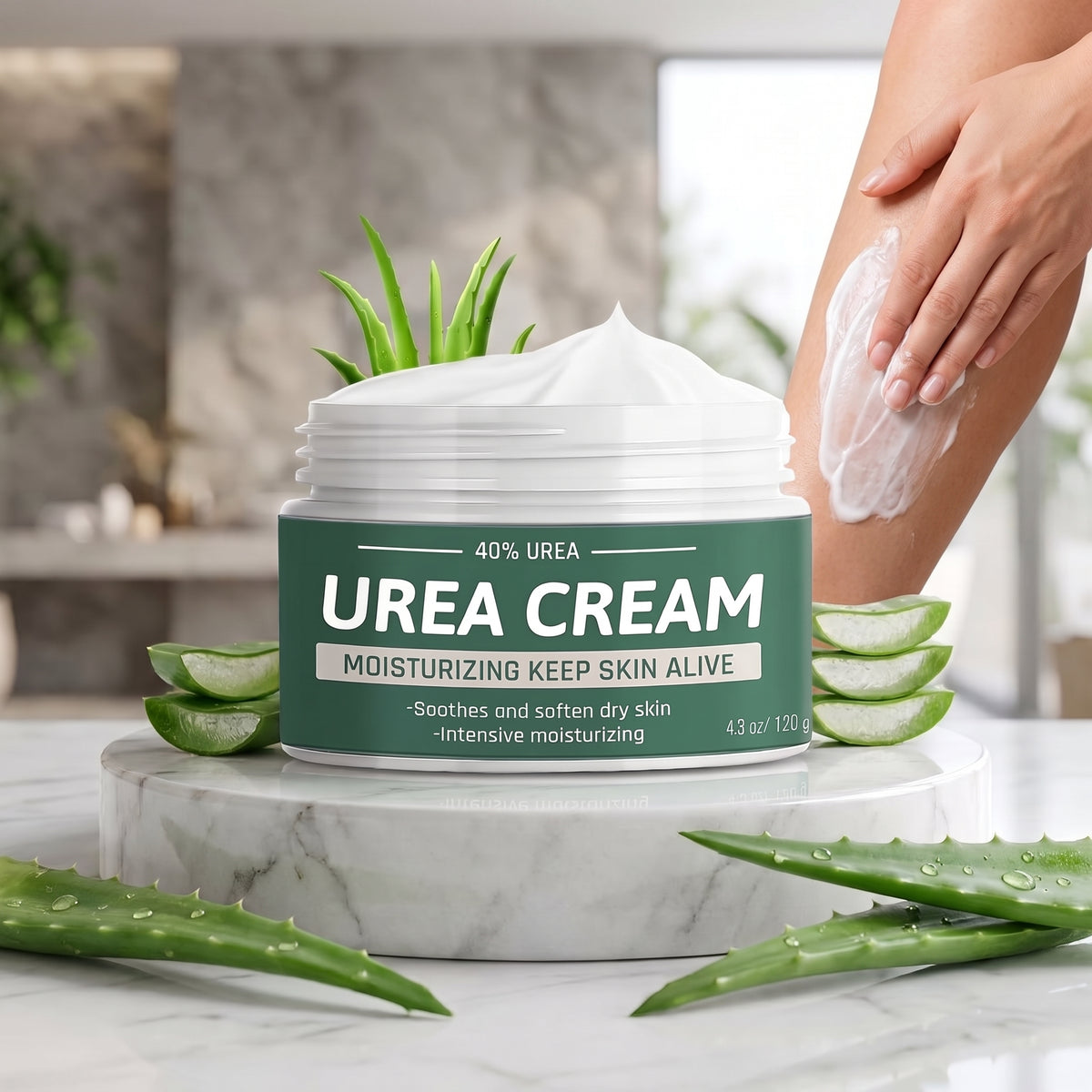 A cream that works with the skin, not just on top of it